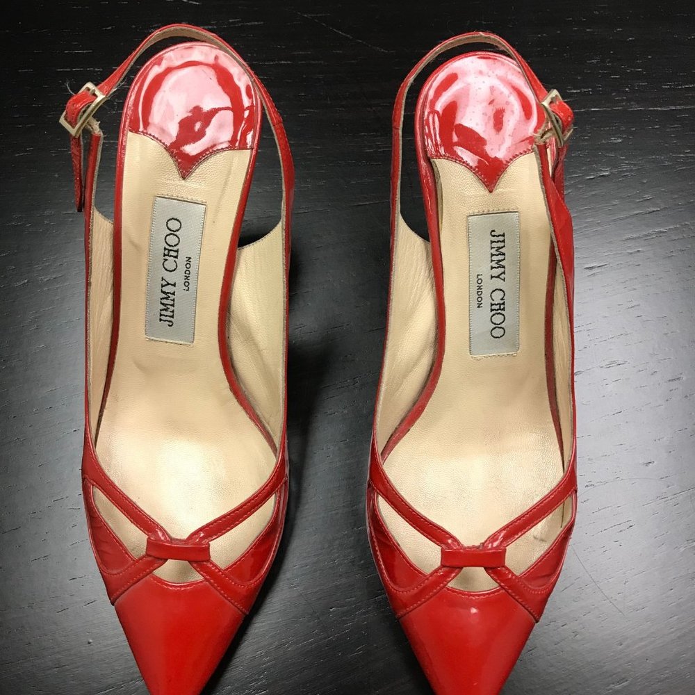 Jimmy Choo Red Shoes